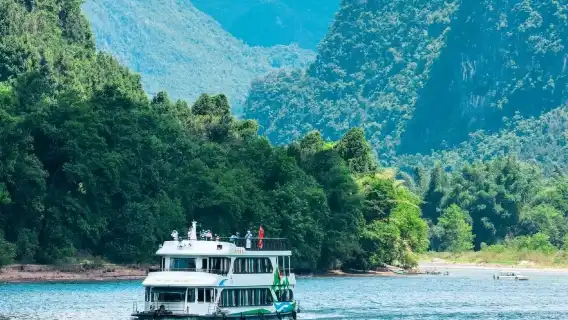 桂林+陽朔+漓江四星船半日遊【商務小車+可選英語/法語導遊】