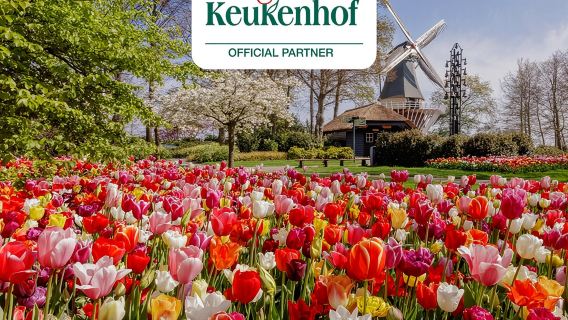 อัมสเตอร์ดัม: ตั๋วเข้าชม Keukenhof และรถรับส่ง - ขากลับแบบยืดหยุ่น