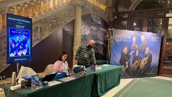 Barcellona: Trio di chitarre e ballo di flamenco al Palau de la Música