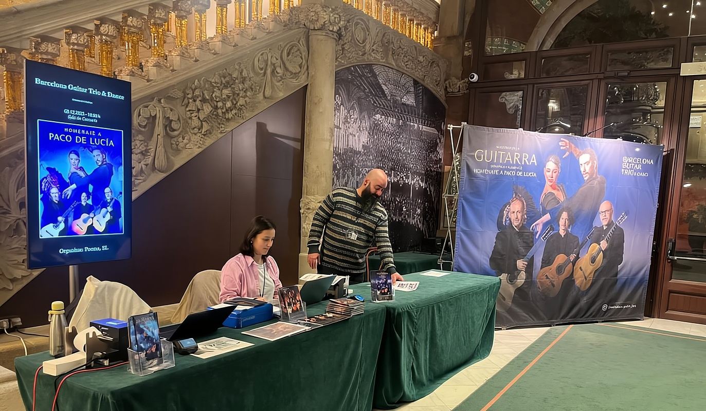 Barcelona: Guitar Trio & Flamenco Dance @ Palau de la Música