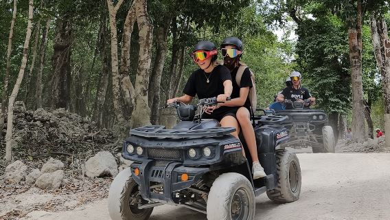コスメルでのダブルATVツアーとセノーテ・ジェイド