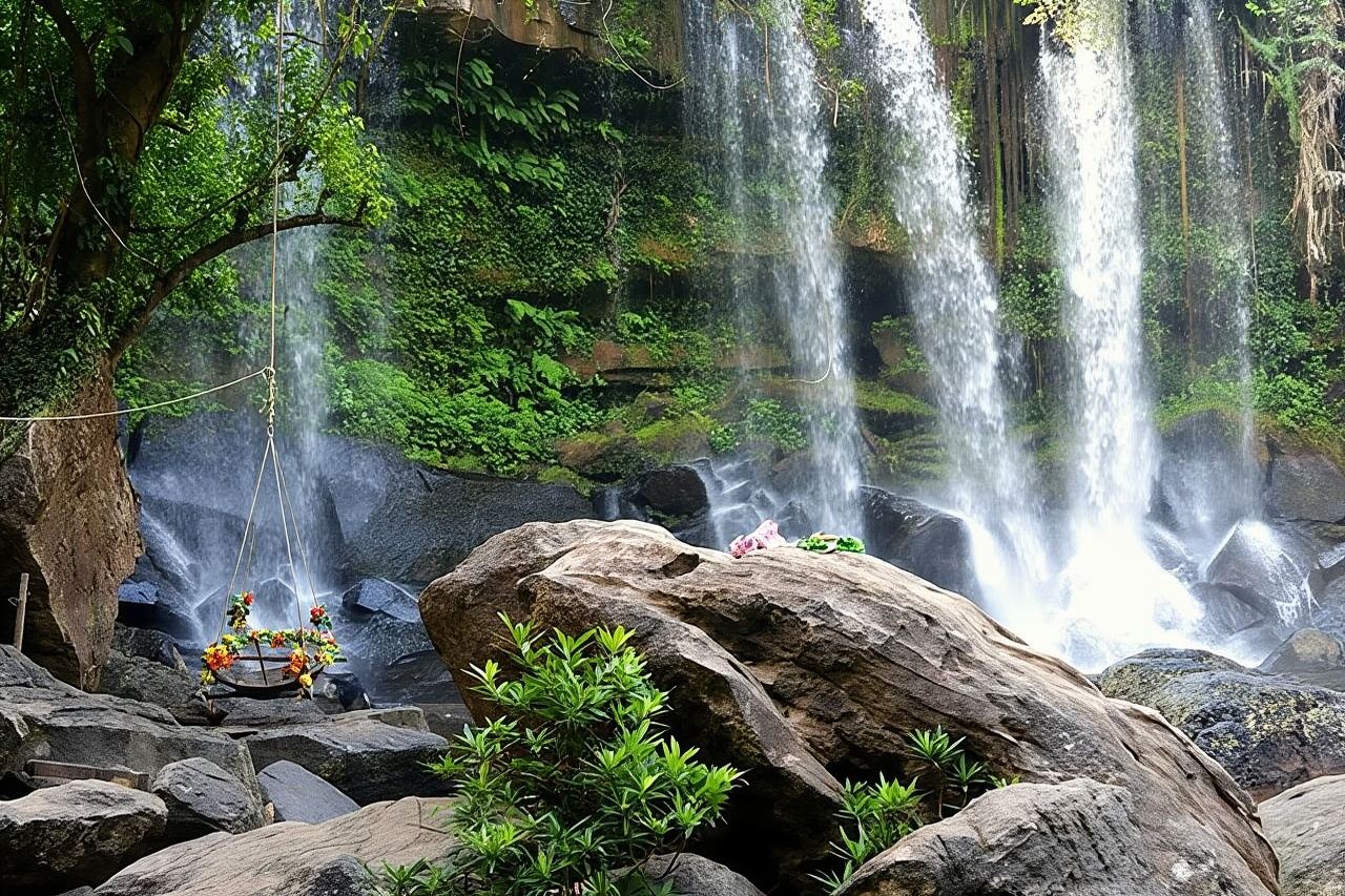 Tour del Parco Nazionale delle 1000 Linga alle Cascate di Phnom Kulen