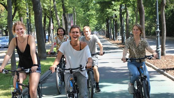 Fahrradtour durch Wien