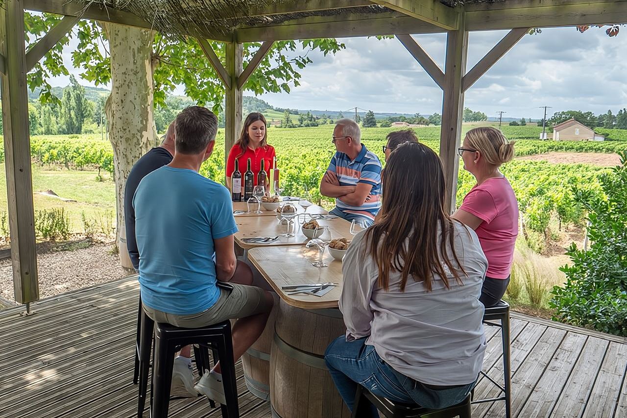 Tour giornaliero a Saint-Émilion: visita al villaggio, Châteaux e pranzo