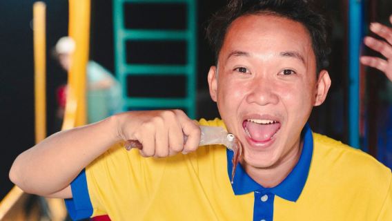 【紅河遊船】日落夜釣小管體驗