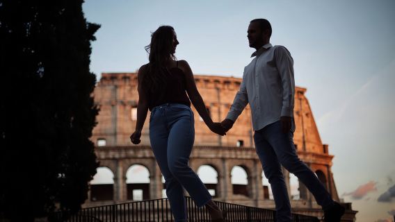 ถ่ายภาพในกรุงโรมด้วยกล้องมืออาชีพ