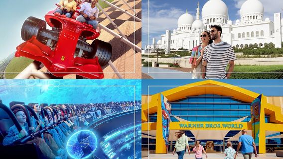 Visit To Ferrari World And Sheikh Zayed Mosque