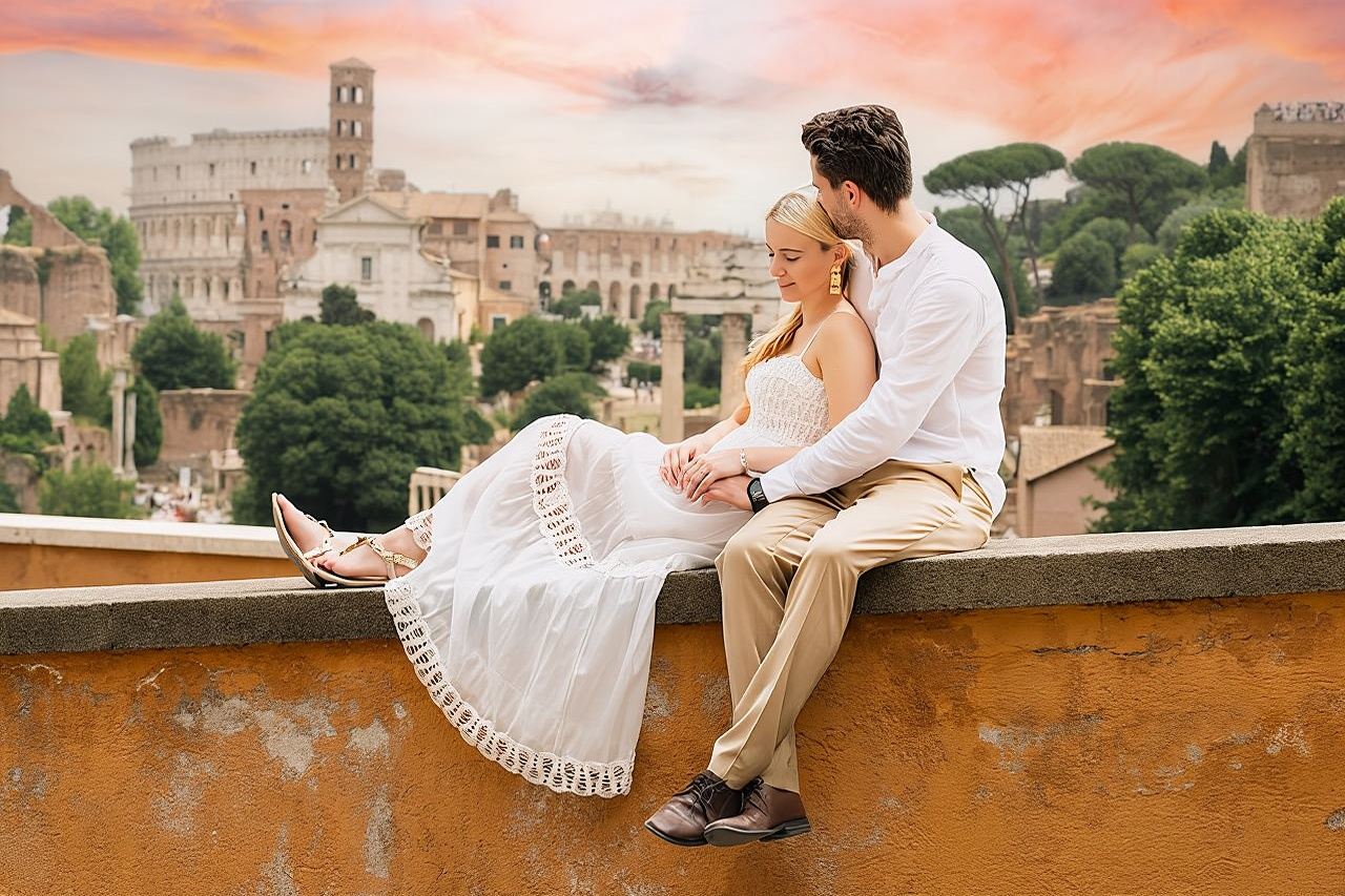 Private Photoshoot in Rome, Colosseum and Surroundings