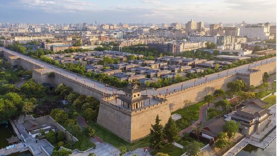 시안성벽(서안성장), 무슬림 바자, 화하 문화 공원, 탕 에버브라이트 시티 프라이빗 일일투어