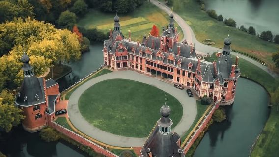 Ooidonk城堡+博物館+根萊伊河+聖馬丁教堂+市集廣場