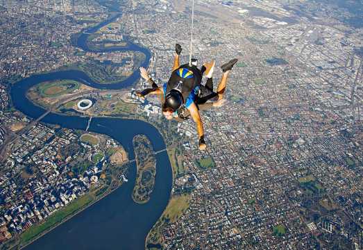 Skydiving in Rockingham, Rottnest Island, or Perth, Western Australia [3 locations available/outdoor skydiving] AUD 410.39