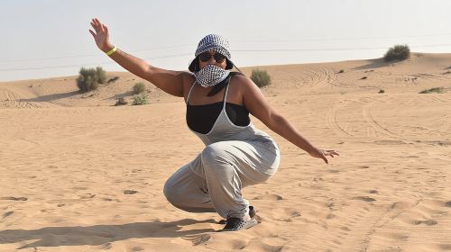 Dubai: 60Minute Self-Drive ATV Quadbike, Camel Ride, Sand Surfing 4