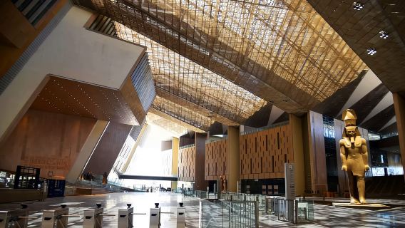 Cairo: Pyramids & Sphinx Tour with Grand Egyptian Museum