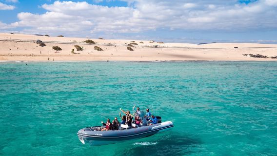 Fuerteventura: Billete de ida y vuelta en lancha rápida a la isla de Lobos
