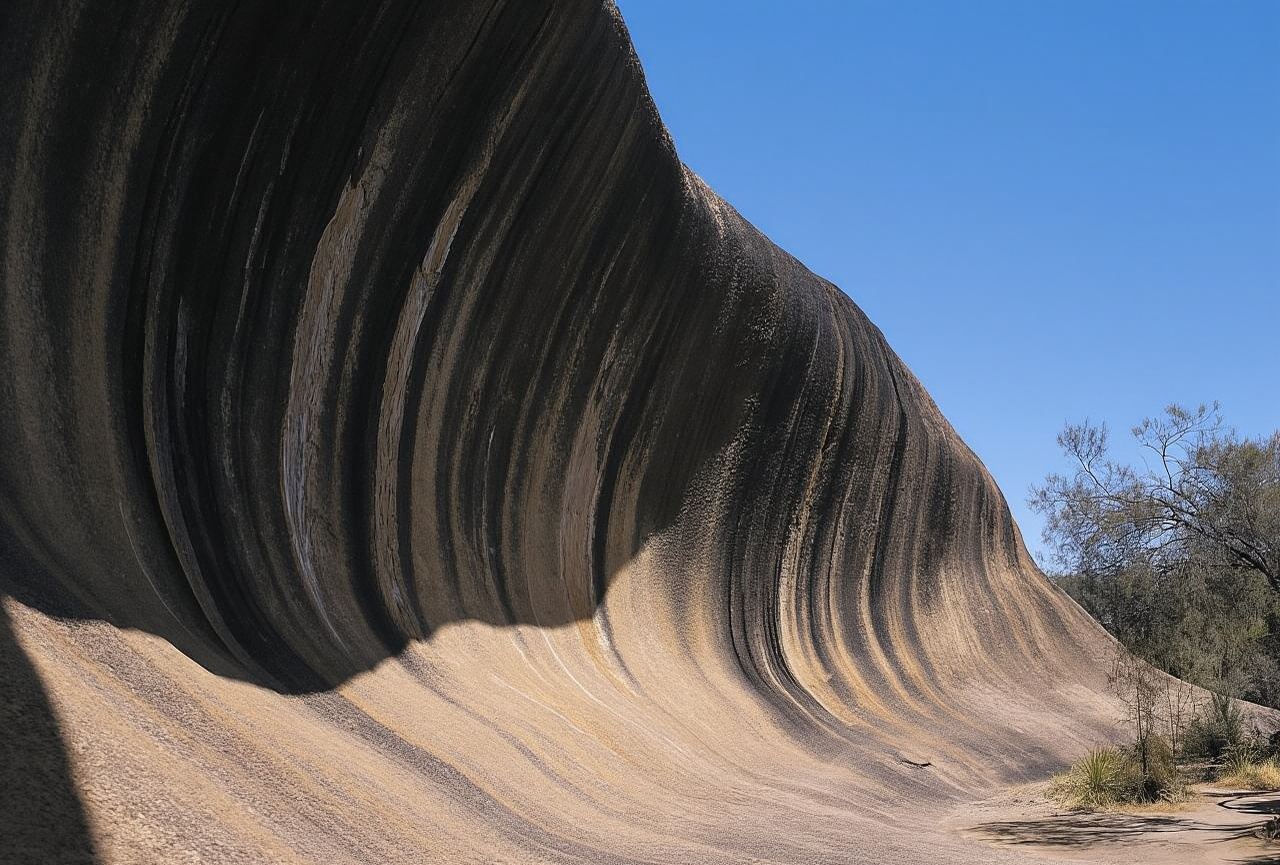 西澳州珀斯波浪巖一日遊-約克鎮+河馬哈欠石+原住民洞穴