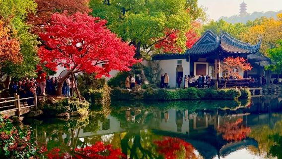Suzhou round-trip: Wuxi 1-day tour|One order, one group|Customized Car and Driver in Multiple Languages (Chinese, English, etc.)