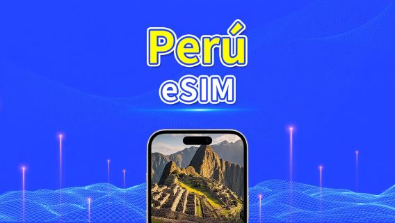 eSIM Perú | 4G | Paquete diario/Paquete total de datos | 1–30 días | Facturación por 24 horas | Código QR