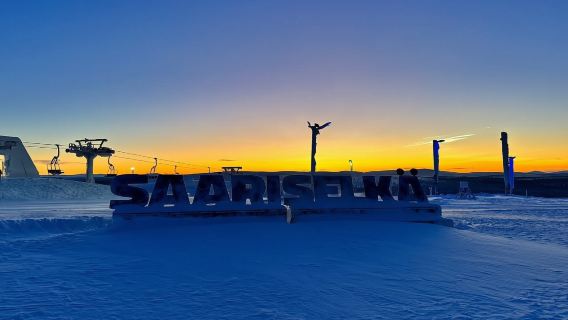 Esquí en Saariselkä, Finlandia + aventura en trineo de huskies + fotos increíbles + alojamiento en cabaña