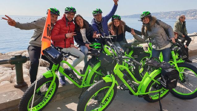 Geführte Tour durch Neapel mit FAT-Elektrofahrrad