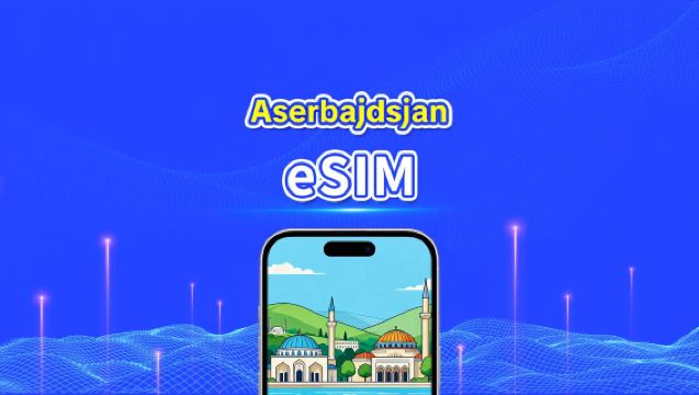 Aserbajdsjan eSIM | 5G/4G | Højhastighedsdata | Daglig pakke/datapakke | 24 timer | 1-30 dage | QR-kode