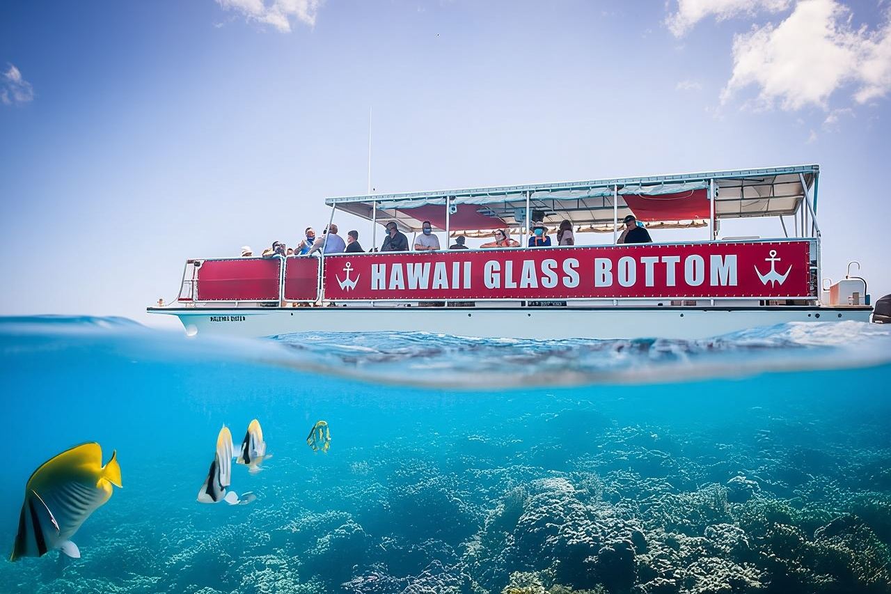 Waikiki Beach Glass Bottom Boat Tour