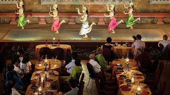 Espectáculo de danza Apsara - Incluye cena buffet y recogida en el hotel