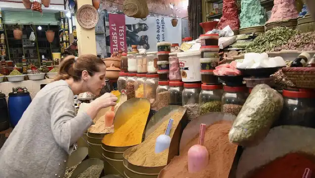 Moroccan cooking class with maket in the Medina of Marrakech