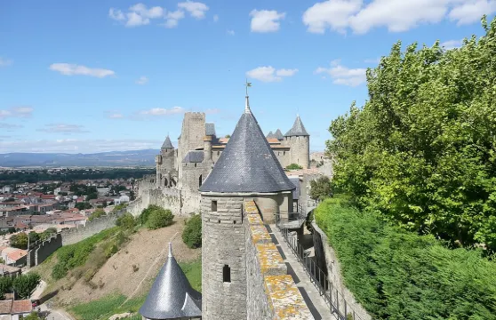 卡爾卡鬆古城導覽步行團。私家團。