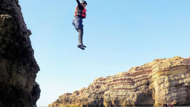 Coasteering and Cliff Jumping Near Lagos