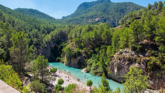 From Valencia: Montanejos Thermal Springs, Hiking or Rafting