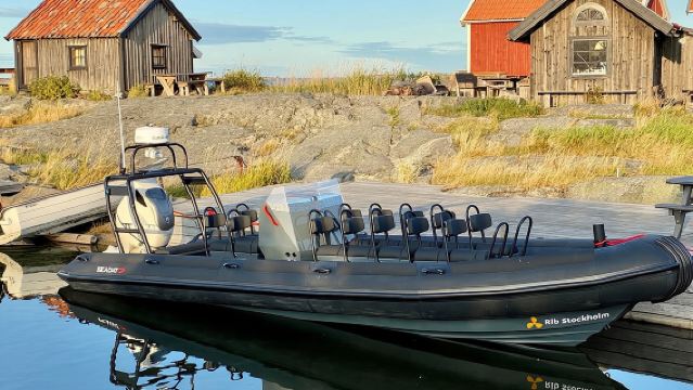 ストックホルム スピードボート 2時間アーキペラゴツアー