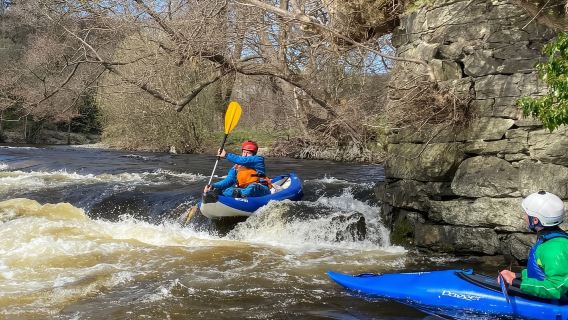 Llangollen: avventura in kayak sulle rapide del fiume Dee