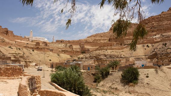From Djerba & Zarzis : Tataouine, Chenini & Ksar Hadada