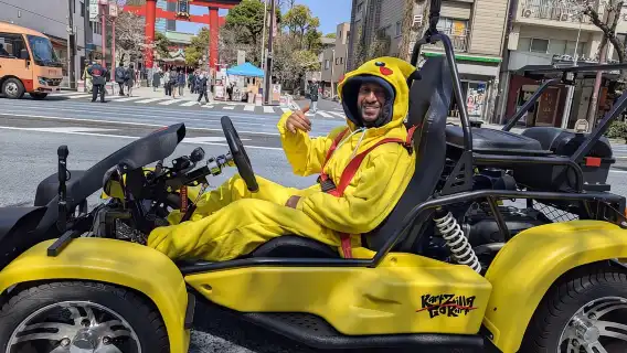 卡丁車東京灣路線|120分鐘內腎上腺素飆升