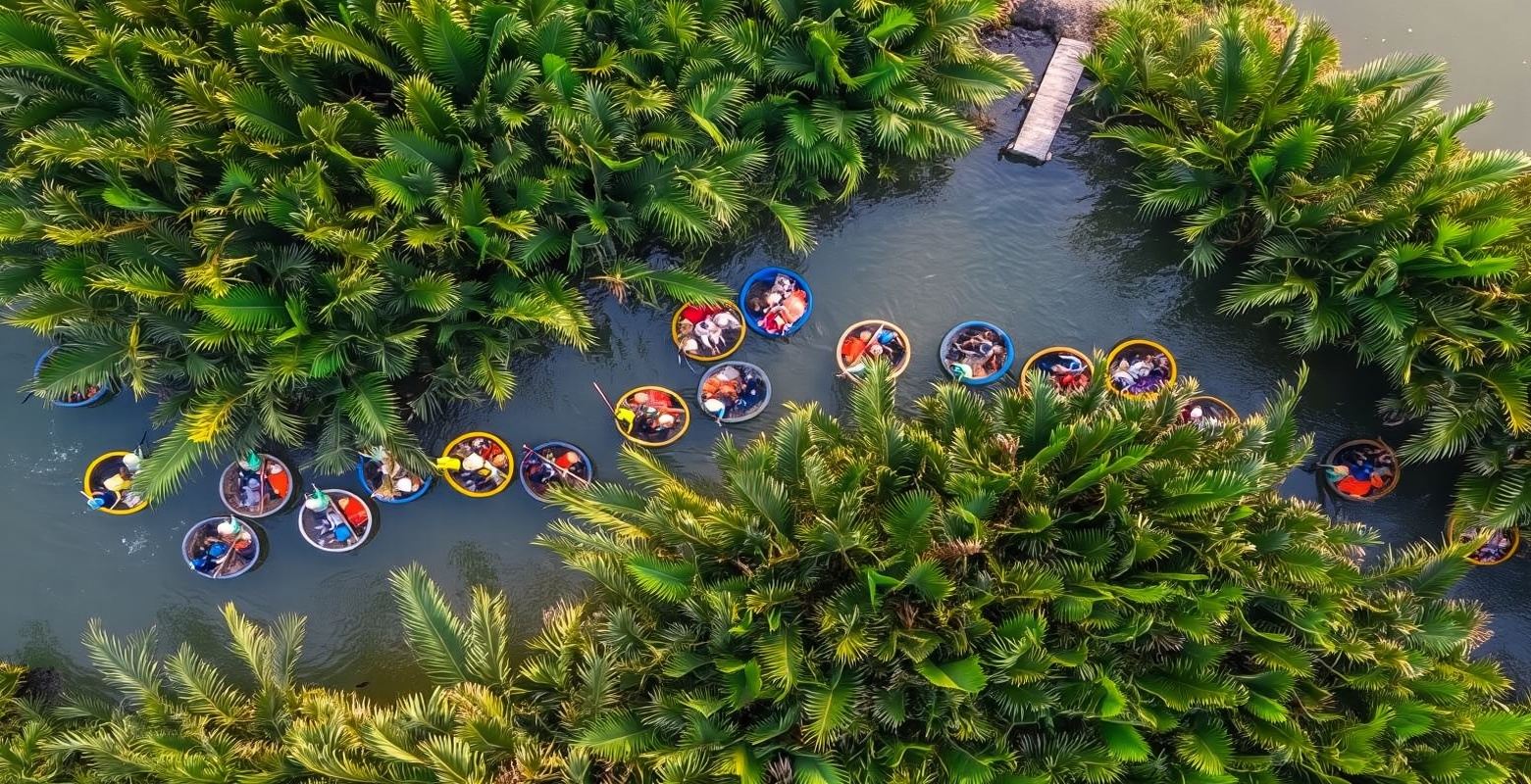 越南峴港|會安古城+迦南島+山茶半島+靈應寺一日遊|上門接駁