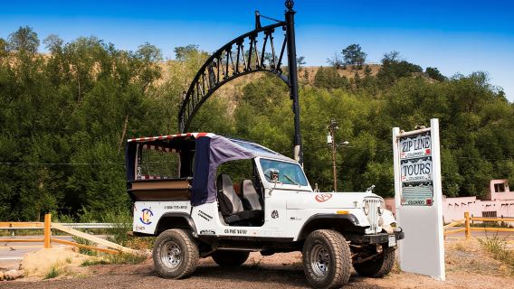 Recorrido en tirolesa: Colo-Rad