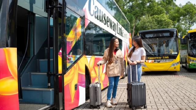 Einzelfahrt mit dem Reisebus von Singapur nach Kuala Lumpur Causeway und von Kuala Lumpur nach Singapur