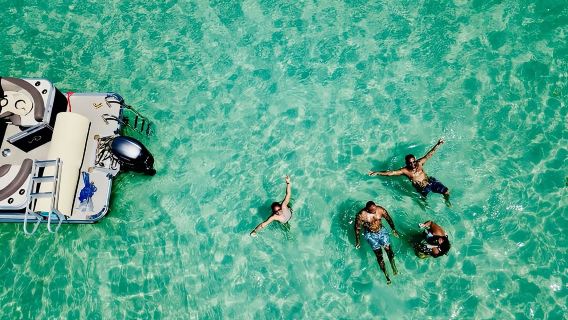 Clearwater Beach Private Pontoon Boat Tour for six