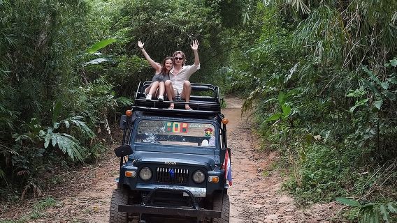 JEEP JUNGLE SAFARI Around Koh Samui(Eco Friendly)including Lunch