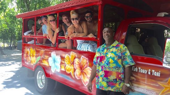 Private vierstündige historische/Strandtour mit Star Fish Tours & Taxi