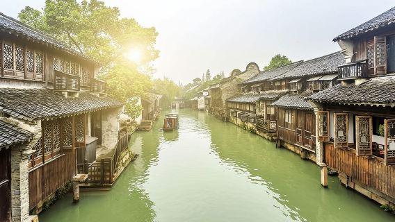 Excursión privada de un día a la ciudad acuática de Wuzhen desde Hangzhou