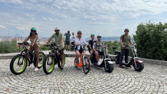 ทัวร์ชมจุดชมวิวจักรยานไฟฟ้าและสกู๊ตเตอร์ไฟฟ้า