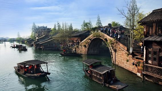 Водный город Чжуцзяцзяо и Шанхай: индивидуальная экскурсия