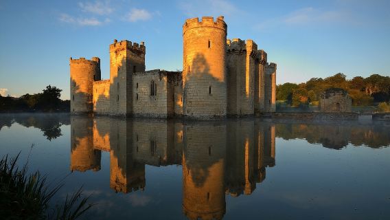 Beaumaris Castle, Liverpool, Merseyside, UK + Trinity College Dublin Library