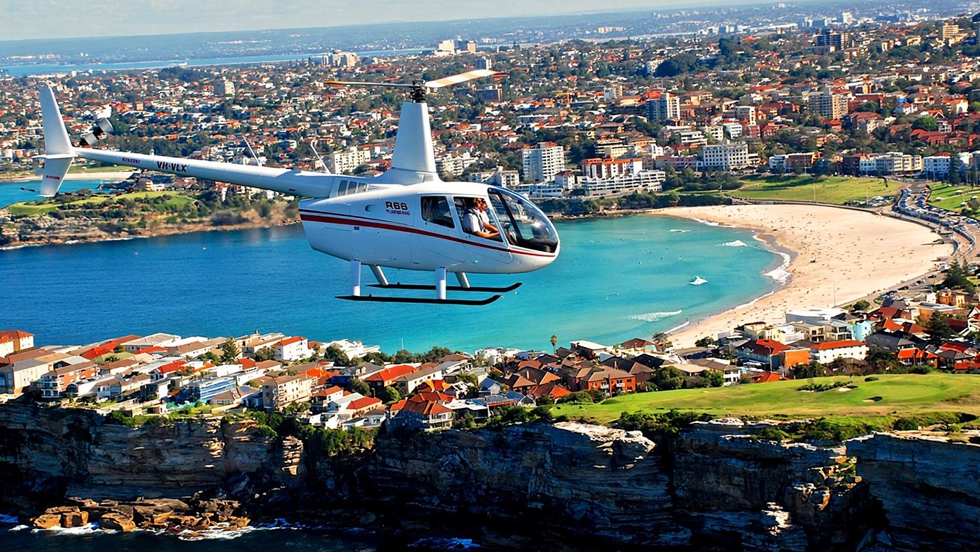 ซิดนีย์เฮลิคอปเตอร์บินชมวิว [บริการรับส่งจากจุดนัดพบในเมือง/บินเหนือสะพานฮาร์เบอร์บริดจ์และโรงละครโอเปร่าซิดนีย์ + คำบรรยายโดยผู้เชี่ยวชาญ + เลือกได้ทั้งทัวร์ย่อย/เช่าเหมาลำ]