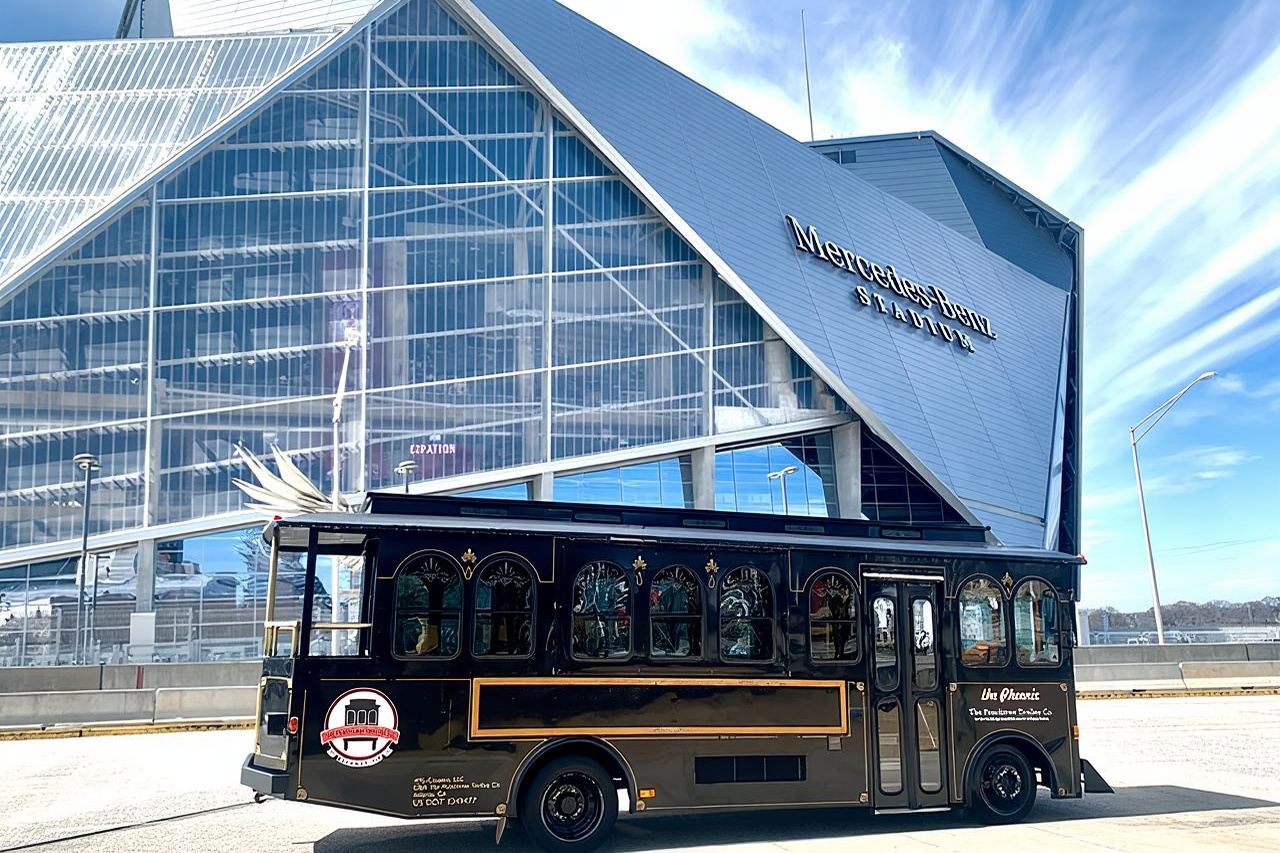 90-Minute Narrated Sightseeing Trolley Tour in Atlanta