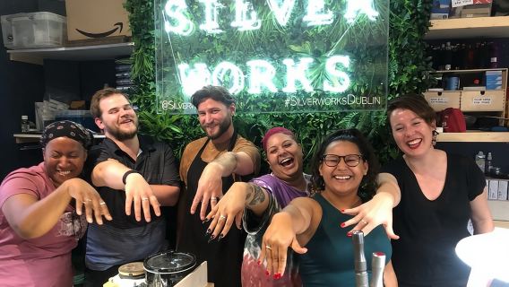 Dublin Jewellery Forge a Hammered Silver Ring: Drury Street