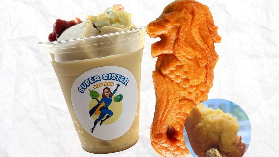 Saver Set Meal (Inclusive of Mao Shan Wang Merlion-yaki and Chendolicious)