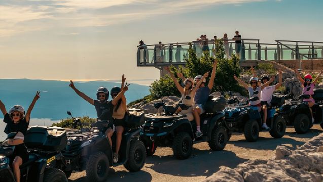 Экскурсия на квадроциклах по небесной тропе Биоково