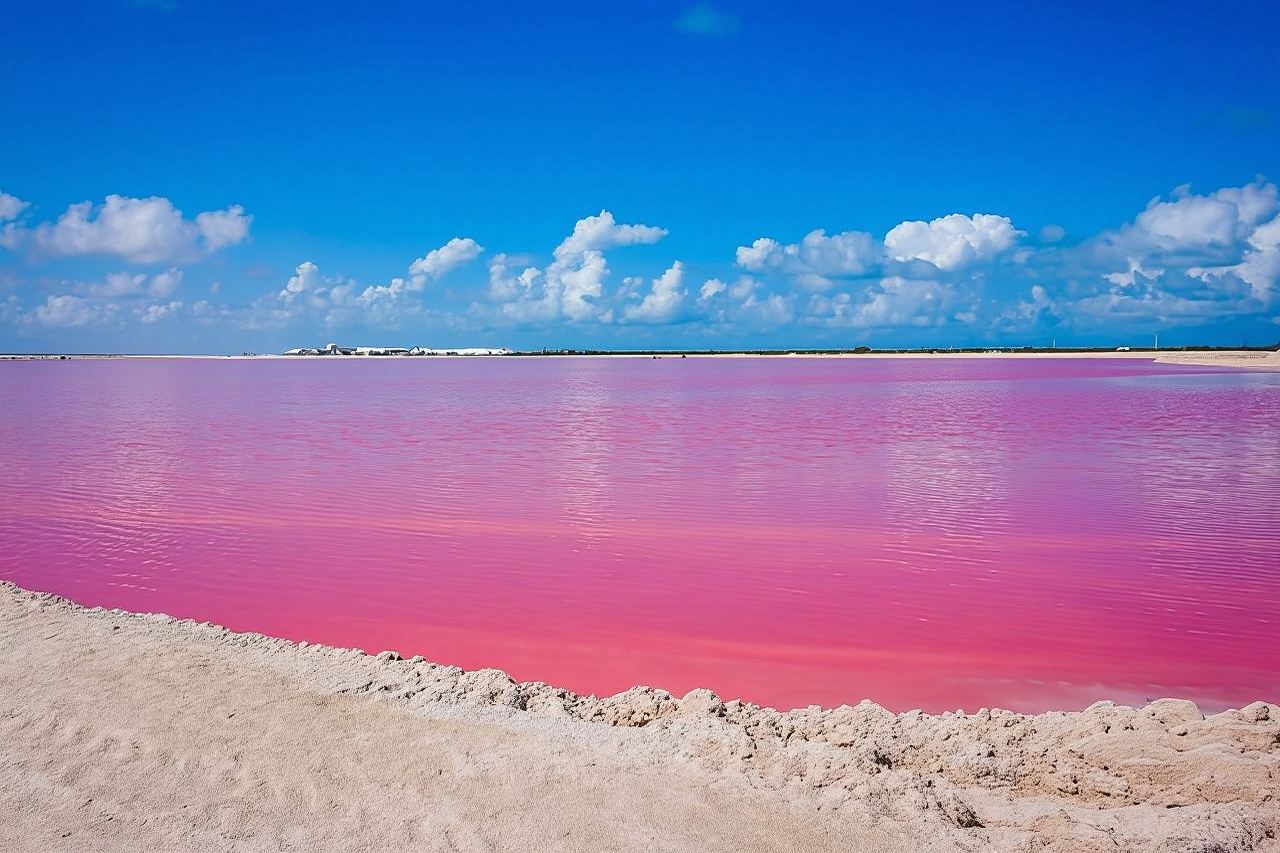 Las Coloradas, Río Lagartos and Playa Cancunito Tour from Mérida